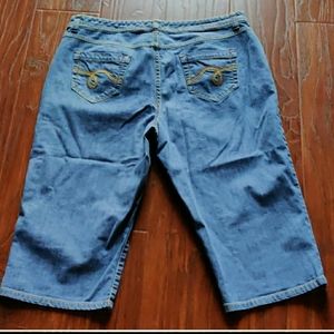 SMITHS Dungaress Blue Shorts